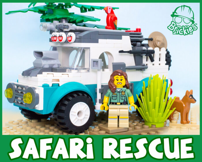 Brickies LEGO Safari Rescue 2 Hour Workshop – WINDSOR – 20/2/25 @ 10:00am